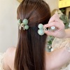 Green shark, big hairgrip, cute crab pin, hair accessory, simple and elegant design, wide color palette, wholesale