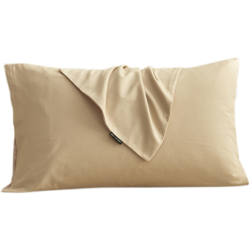 Funda de almohada de algodón 2025 nuevo estilo de algodón puro 48x74cm par de cubierta interior de dormitorio para el hogar