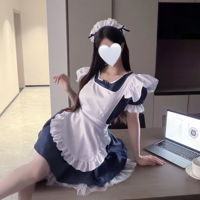 Japanese-Style Maid Cosplay Cute Student Dress Lolita Outfit Anime Plus-Size Clothing for Daily Wear Japanese-Style Maid Cosplay Cute Student Dress Lolita Outfit Anime Plus-Size Clothing for Daily Wear