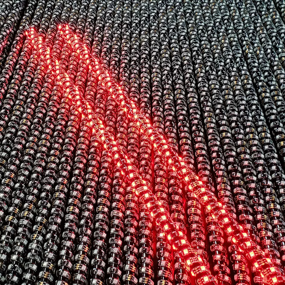 LED热销越野沙滩车弹簧一体化氛围灯RGB炫彩旗杆灯跑马 2FT3FT4FT