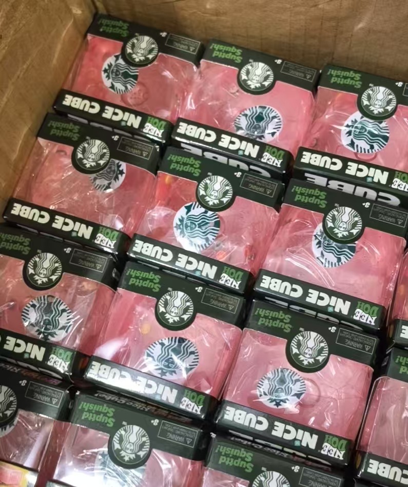 Hielo de maltosa Starbucks 210g Azul (logo)