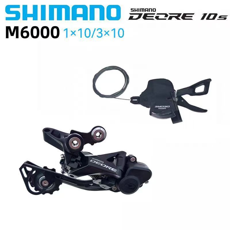 Shimano M6000 Shifter M6000 Rear Derailleur Mountain Bike 10/20/30 Speed Rear Derailleur Lever
