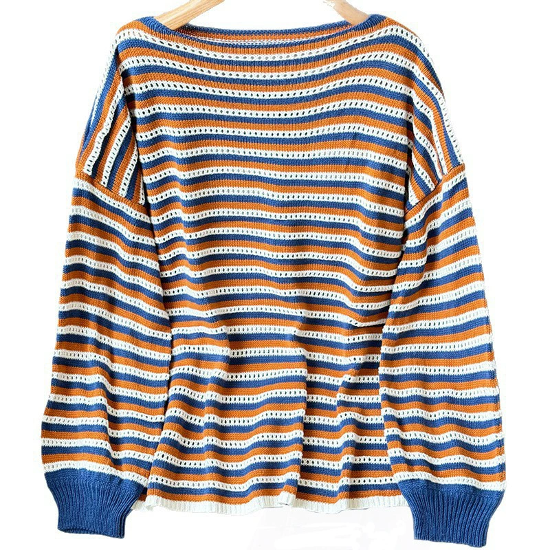 Осенний свитер, дизайнерский рукав длинный, AliExpress, (кроссбордер торговля), плюс размер, Amazon, круглый ворот,