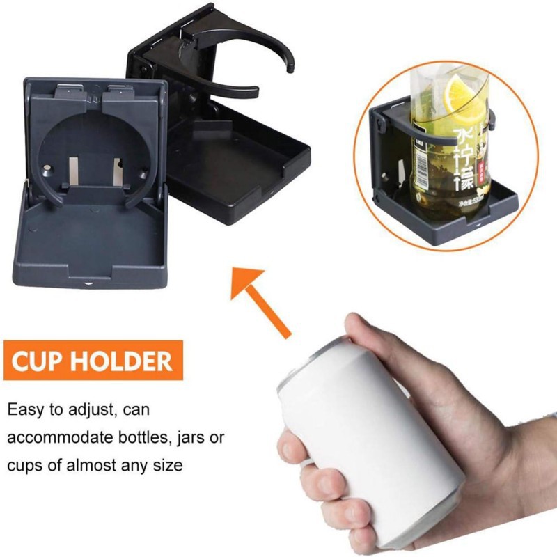 Portable Foldable Telescopic Car Cup Holder Car Water Cup Holder Cup Holder Wall-mounted Car Beverage Rack Storage Rack