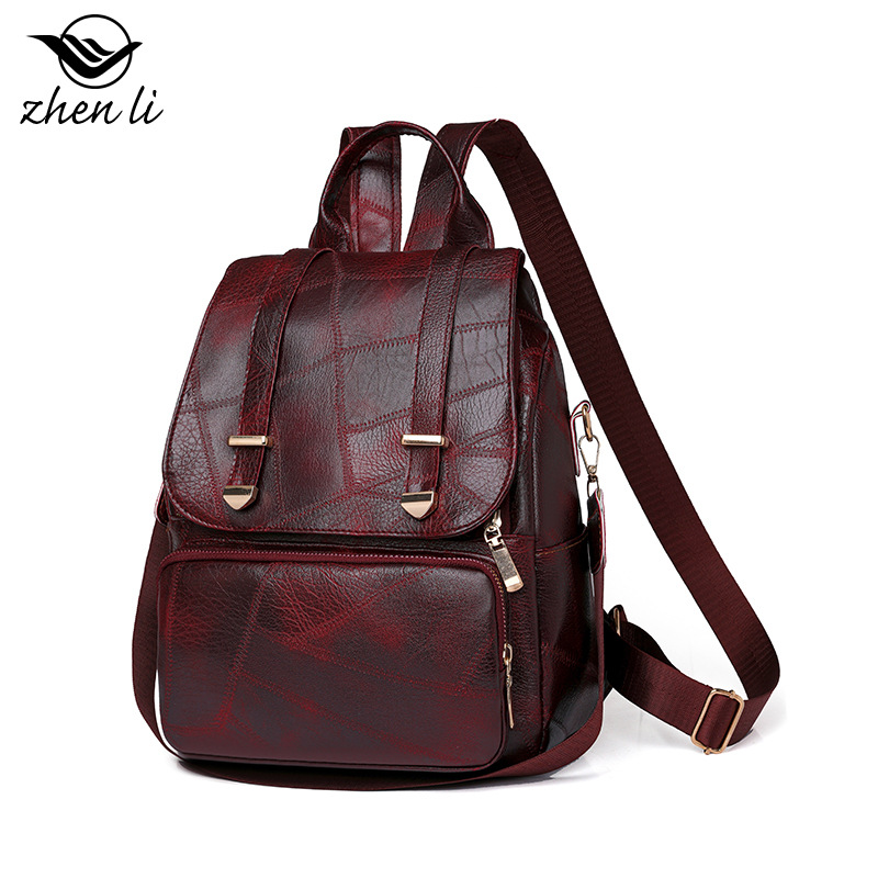 Damski plecak ze skóry ekologicznej na co dzień i do pracy_voghion.com