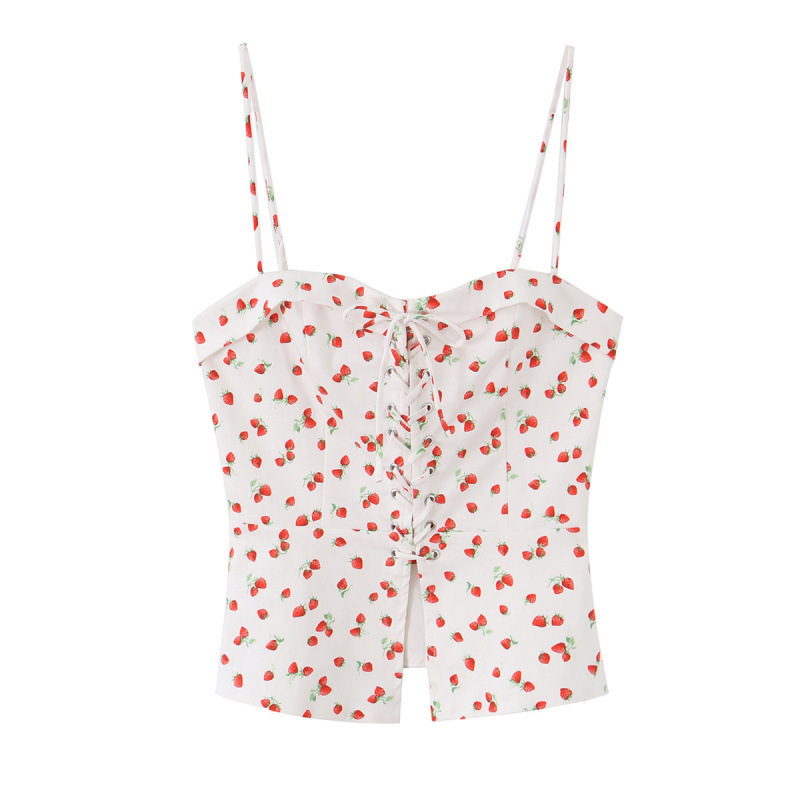 Cross-border women's clothing wholesale 2026 AliExpress hot-selling fashion printed capri pants and corset-style top set Cross-border women's clothing wholesale 2026 AliExpress hot-selling fashion printed capri pants and corset-style top set