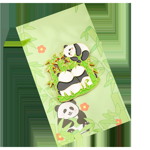 National Treasure Panda Cute Animal Refrigerator Sticker Travel Souvenir Museum Creative Gift Magnet Refrigerator 