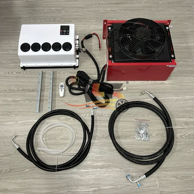 Automotive air conditioning truck parking air conditioner