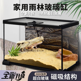 Gecko Climbing Tank Box Spider Breeding Crab Rainforest Hermit Crab Snake Ecological Breeding Frog Glass Pet Box