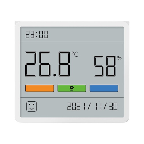 Duke TH1 electronic temperature and humidity meter home indoor high-precision vertical baby room thermometer table English version