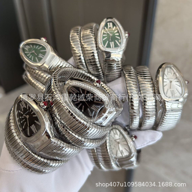 BV Luminous Snake Shadow Watch, Trendy Snake Head Women's Watch, Quartz Classic Snake-Shaped Dial, Halo Design, Versatile, Wholesale from Manufacturer BV Luminous Snake Shadow Watch, Trendy Snake Head Women's Watch, Quartz Classic Snake-Shaped Dial, Halo Design, Versatile, Wholesale from Manufacturer