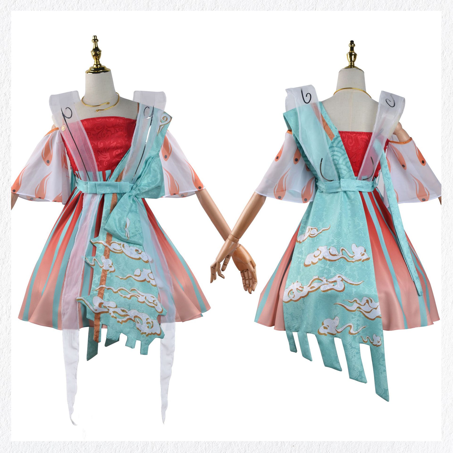 The glory of the King Yao meets God deer Cosplay suit cute antique game suit cosply costume girl