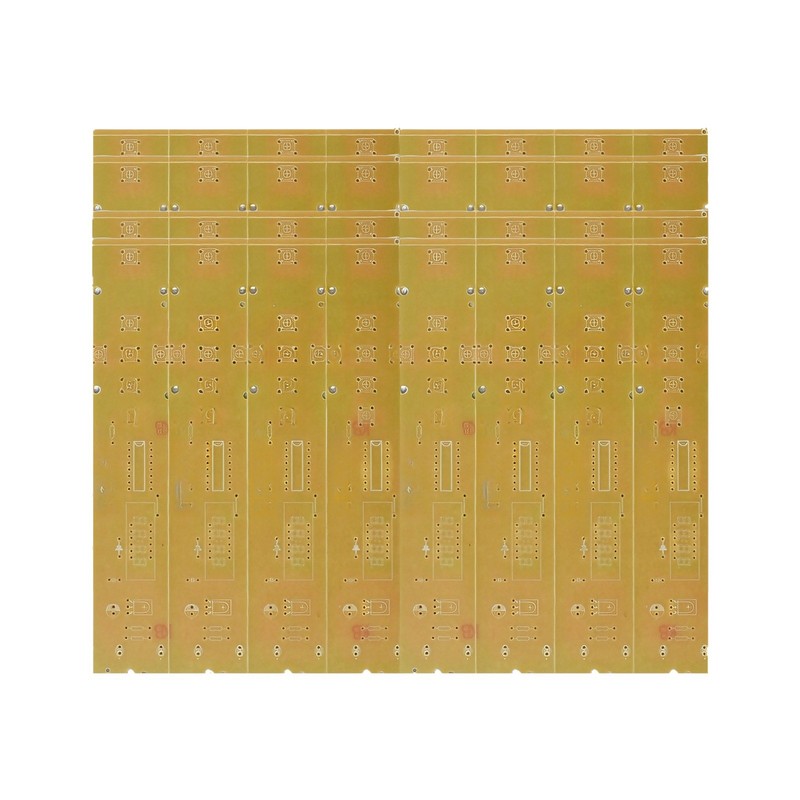 PCBライトボードメーカーは、94V0難燃性単層基板22F素材CEM-1半ガラス繊維を使用した少量生産の回路基板を製造しています。|undefined