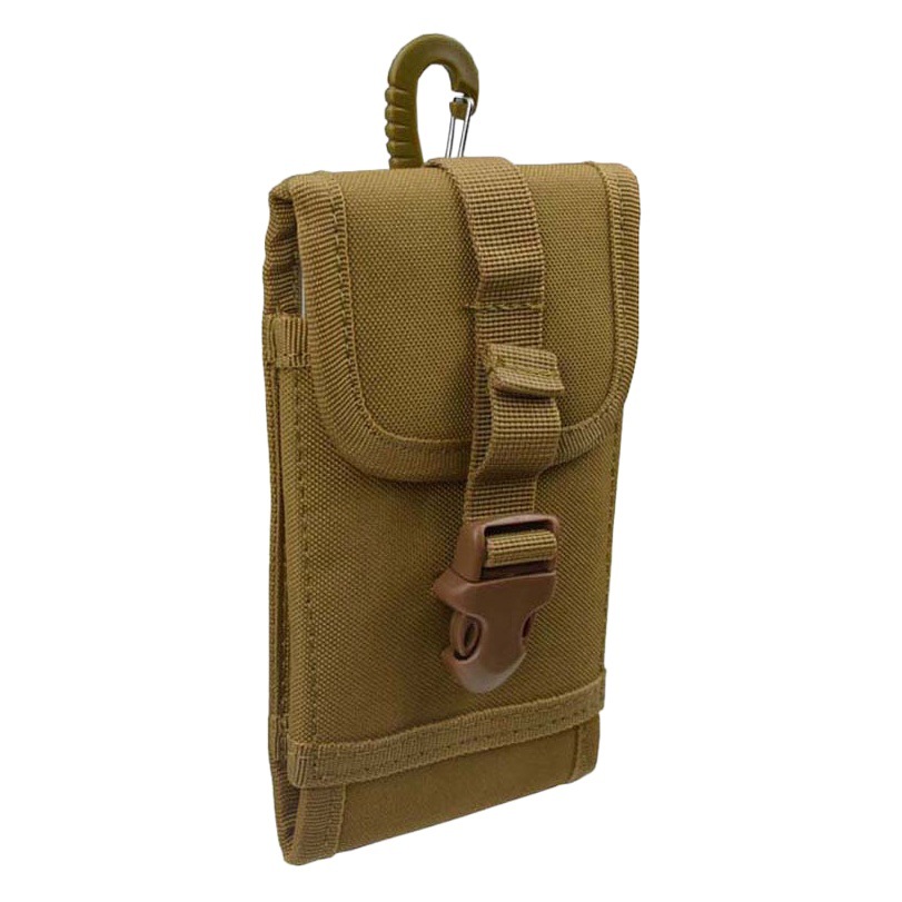 Bolsa táctica de cintura impermeable con camuflaje para viajes transfronterizos, senderismo y correr, especial para teléfonos móviles, deportes, ocio al aire libre.
