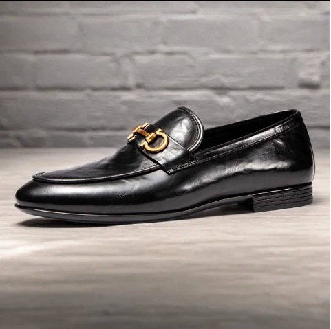 TikTok Лидер продаж, новые модные лоферы из натуральной кожи, универсальная повседневная мужская обувь, повседневная кожаная обувь без шнуровки из воловьей кожи, мужская обувь.