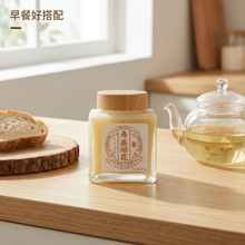 深山成熟百花结晶蜂蜜早餐搭配纯正原蜜农家自产散装蜂产品供货