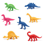 Маленький динозавр, маленькая твердая модель животного, фигурка, игрушка
