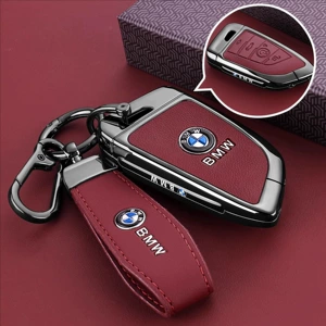 Suitable for Bmw 3 Series Key Cover 325I/330Li New 7 Shell 5 Series 530 Five X1X3X5X6X7I3I5 Car Bag Buckle