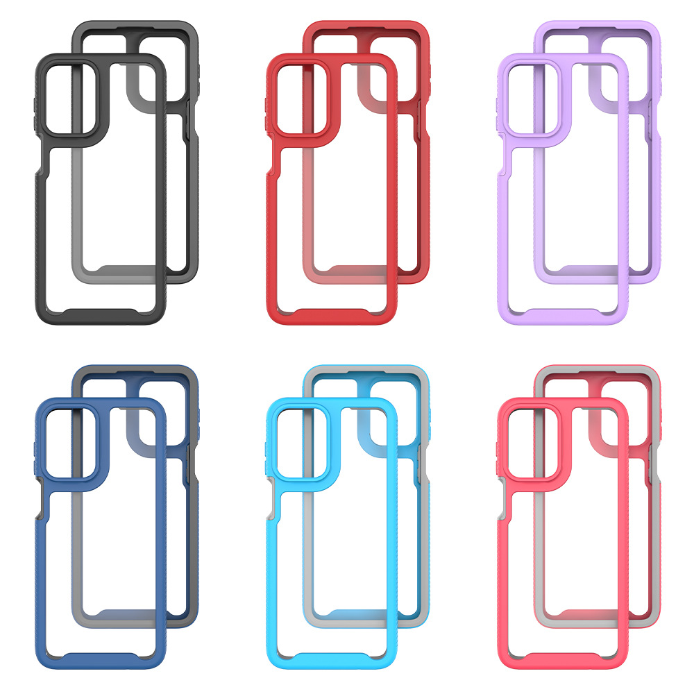 Transfronterizo aplicable MOTOG55 360 todo incluido anti-caída PC + TPU estrella tres cubierta de protección fábrica al por mayor