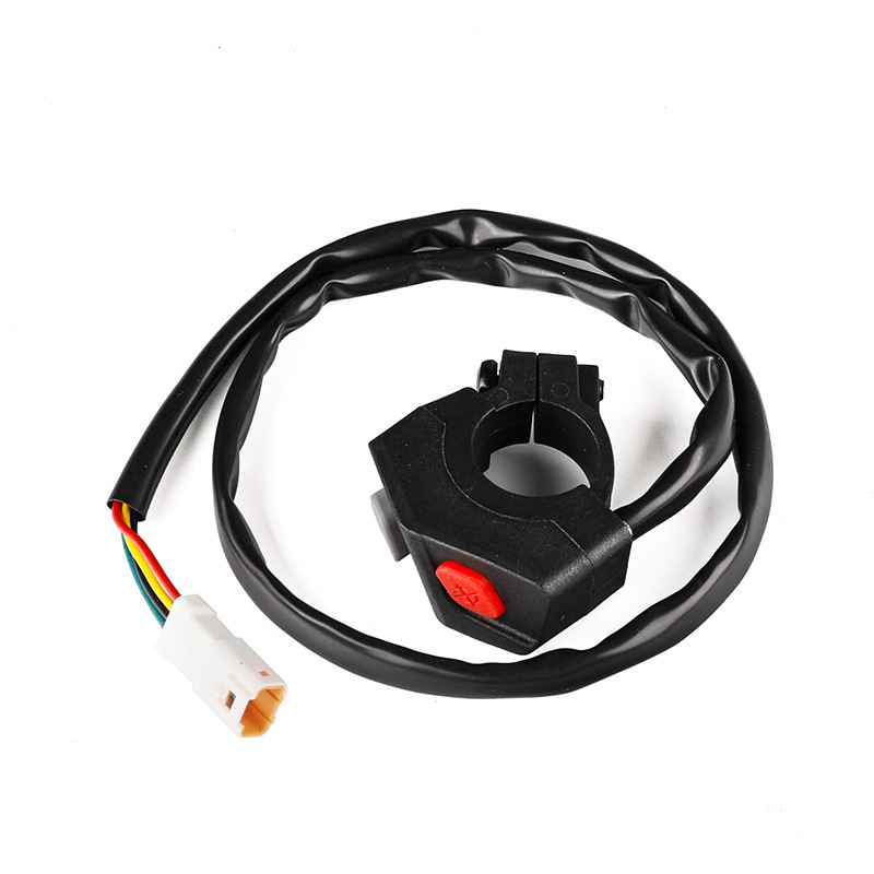 Motorcycle Modification Parts Dual-Function Ignition and Shutdown Button Switch Suitable for Ktm Husqvarna
