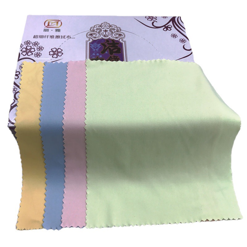 廠家直銷超細纖維眼鏡布 針二眼鏡布 手機屏幕清潔布批發