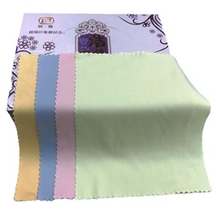 廠家直銷超細纖維眼鏡布 針二眼鏡布 手機屏幕清潔布批發