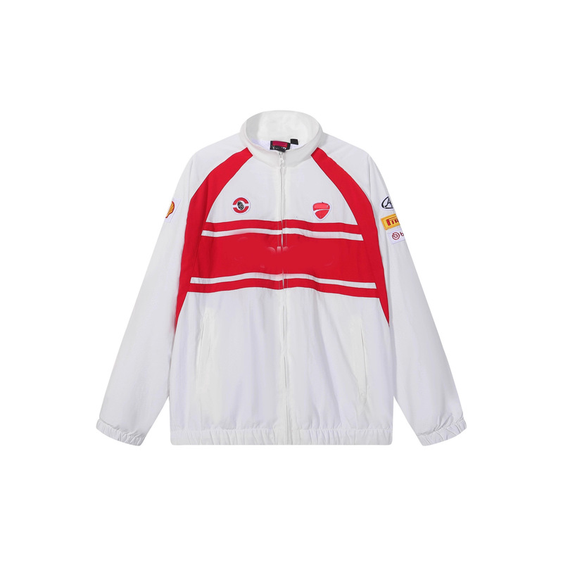 2025 Autumn and Winter Ducati Co-Branded Racing Style Jacket Loose Casual Jacket Couple Style