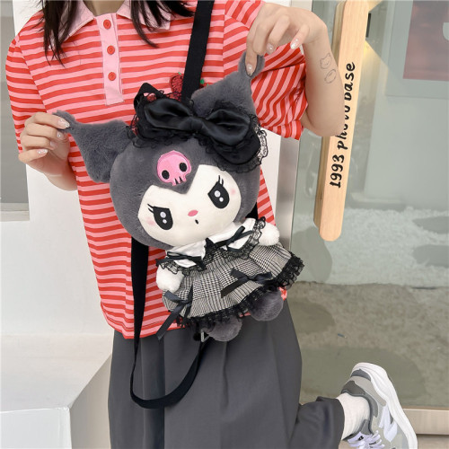 Japanese ins cute skirt doll backpack  new girl doll doll backpack birthday gift