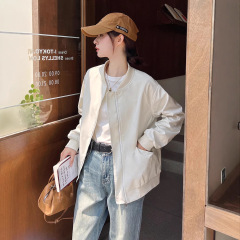 棒球服外套女春秋百搭休闲宽松显瘦夹克百搭韩系春季减龄洋气上衣