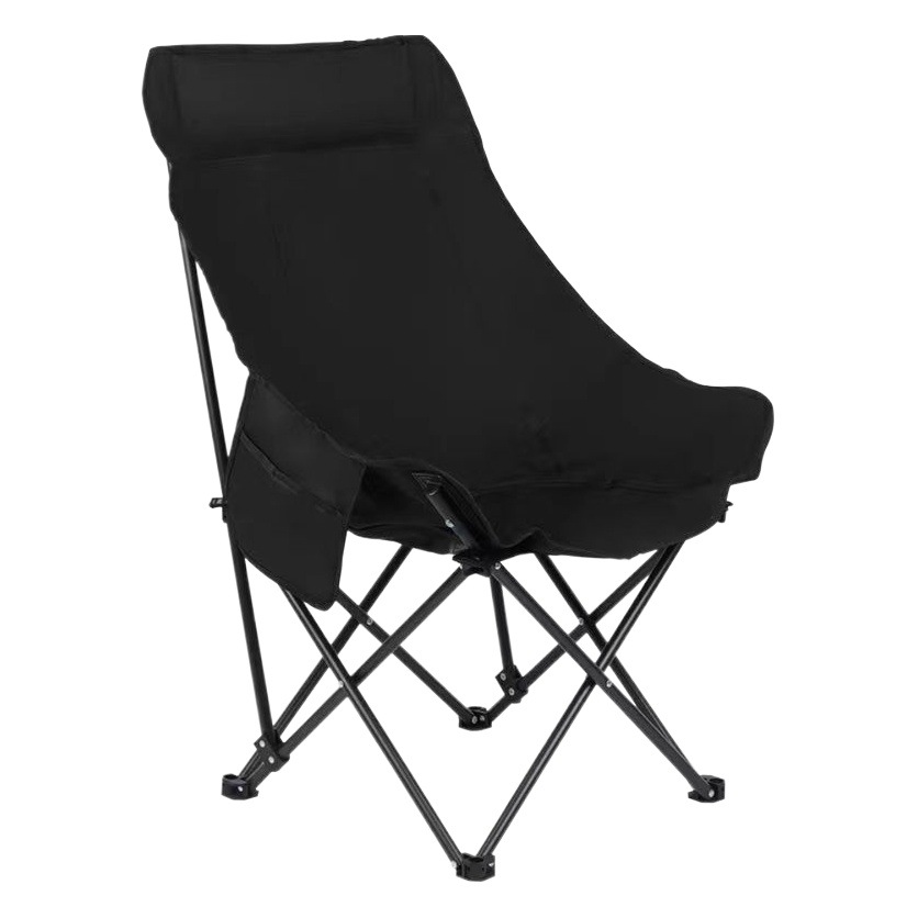 New high backrest moon chair outdoor camping beach chair portable fishing chair camping stall sketch folding chair