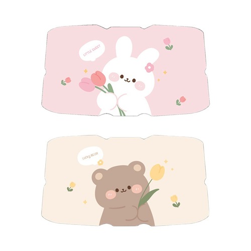 Cartoon car sunshade Cute tulip bunny car sun protection and heat insulation artifact Creative car sunshade