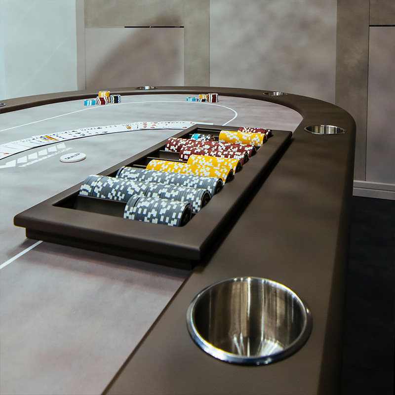 Italian Texas Poker Table Luxury Athletic Club Club Villa Chip Game Baccarat Factory Direct