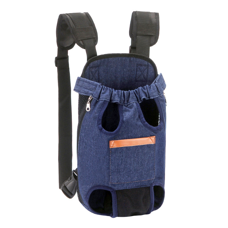 Atrás mascota portátil gato bolsa perro pecho mochila peluche perro gato correa exterior correa trasera perro artefacto