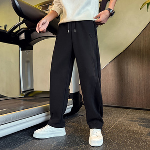 Sense Wide Leg Pants Men's Loose Straight Sports Pants Spring and Autumn Men's Pants 2025 New Style Shuai Casual Pants Shuai
