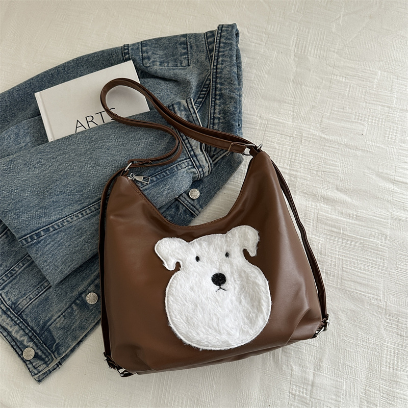 Bagos lindos para perros, bolsas para mujeres 2024, nueva moda, mochila de estilo académico coreano, mochila de hombro de gran capacidad