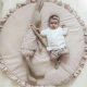 Children's baby game blanket ins lace solid color crawling mat stroller by air conditioning children's room
