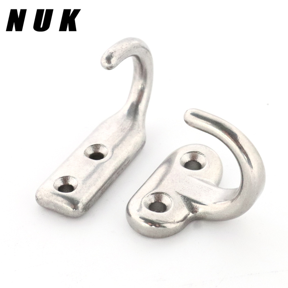 铸造不锈钢衣帽钩 船用316衣钩 船舱固定挂衣服 船用五金配件