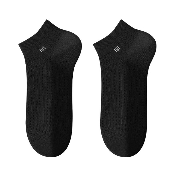 Men's summer thin solid color breathable sports antibacterial white…