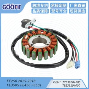FE250 15-18 FE350S FE450 FE501 77539004000 motosiklet stator bobini