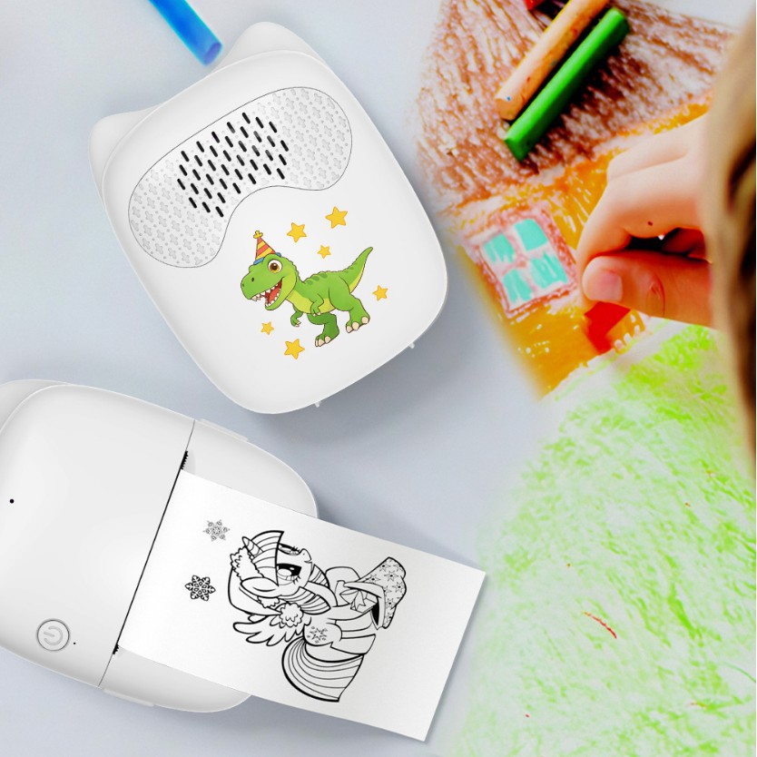 Mini Impresora Infantil Inteligente M7 Térmica Portátil con Voz