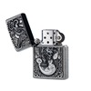 Zoro Z91294A refined retro tie, ancient silver, ancient silver stickers, brass kemon, oil and windproof lighter wholesale