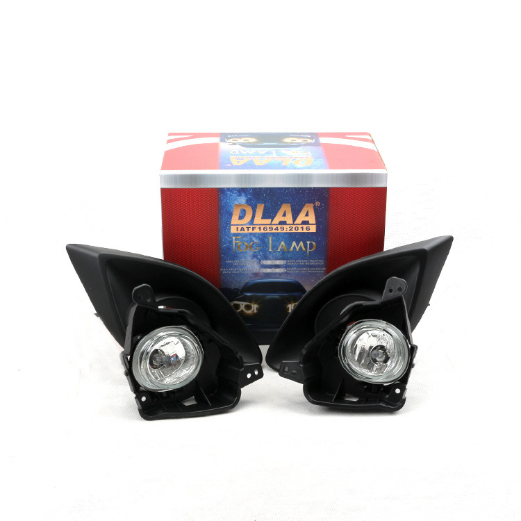 Aplicable a 10 / 11 / 12 / 13 / 14 modelo de dos compartimentos Mazda 2 conjunto de lámpara de niebla delantera M2 luz de viaje diurna luz de barra delantera