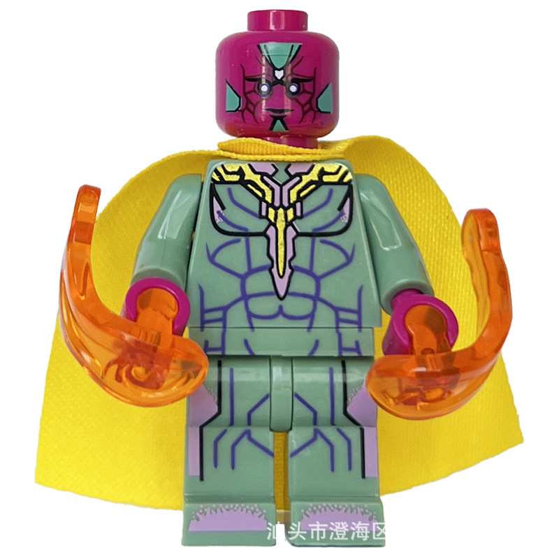 Cross-Border F Series Single-Model Hero Figure Building Block Toys Are Exclusively for Foreign Trade