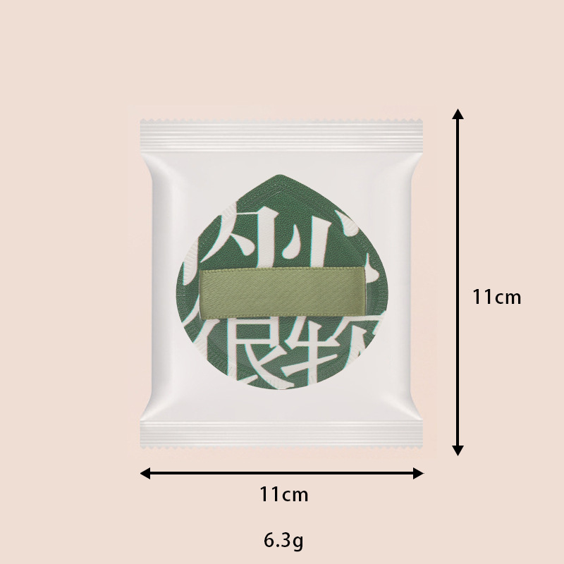 Cojín de aire polvo soplo grande polvo seco soplo esponja polvo puff algodón caramelo 100 puntos sin maquillaje en polvo húmedo y seco de doble uso al por mayor