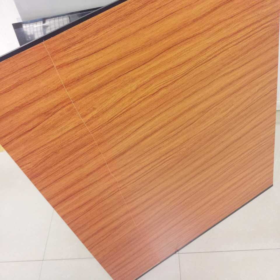 pvc/abs热合木纹片abs塑料片ABS片材板材黑色塑料覆膜橡胶材料板