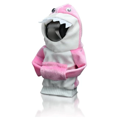 Sürətlər qutusu və əl tormozu başlıqları Lever Hooded Skull Interior Decoration - pink-shark