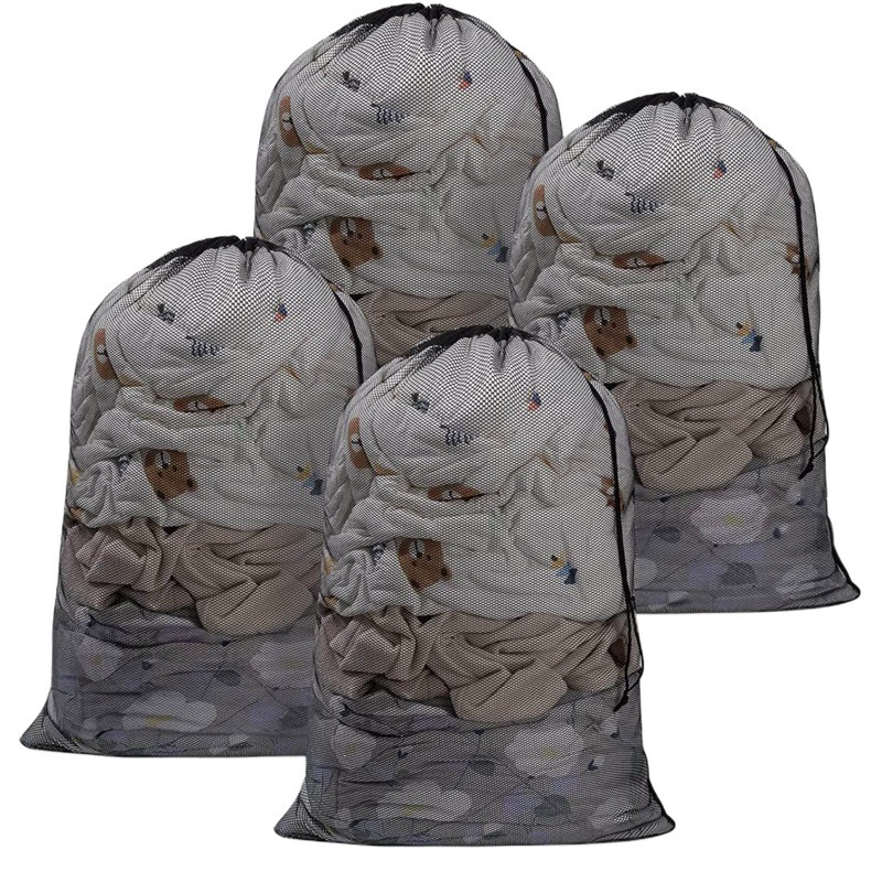 Очень большой мешок для белья на шнурке, специально для стиральных машин, красочный защитный мешок для стирки, сумка для хранения, сумка для покупок, бестселлер Amazon