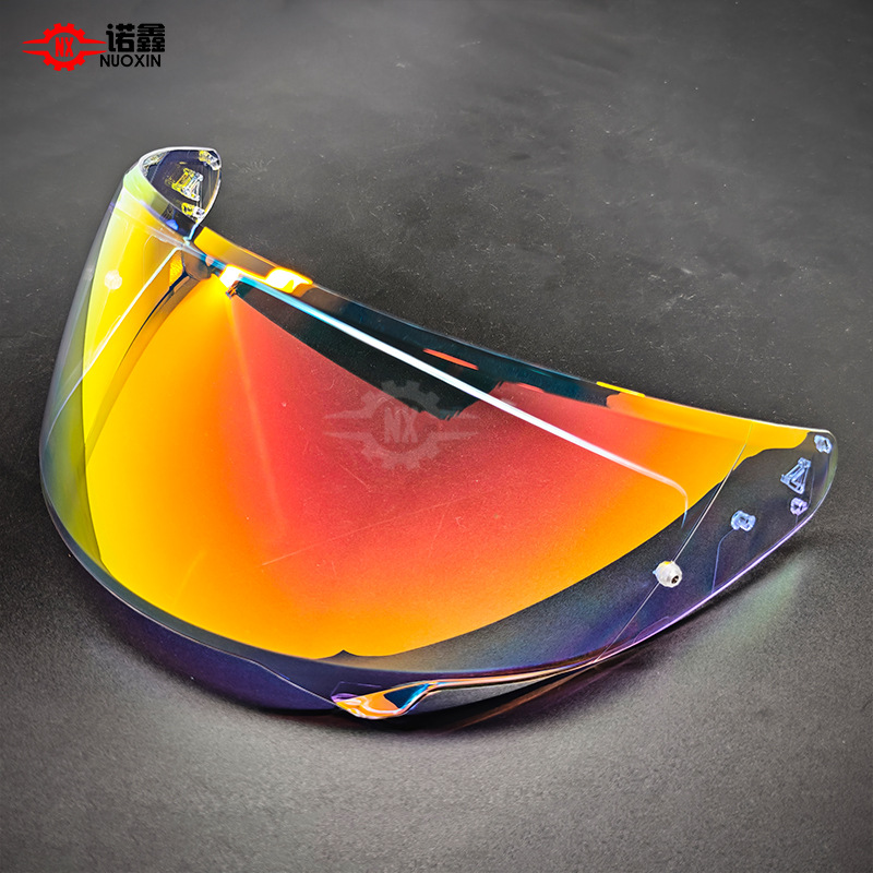 Suitable for Hjc I71 Helmet Lenses Hj-38 Electroplated Multi-Color Day and Night Universal Color-Changing Film Anti-Fog Sticker Helmet Accessories