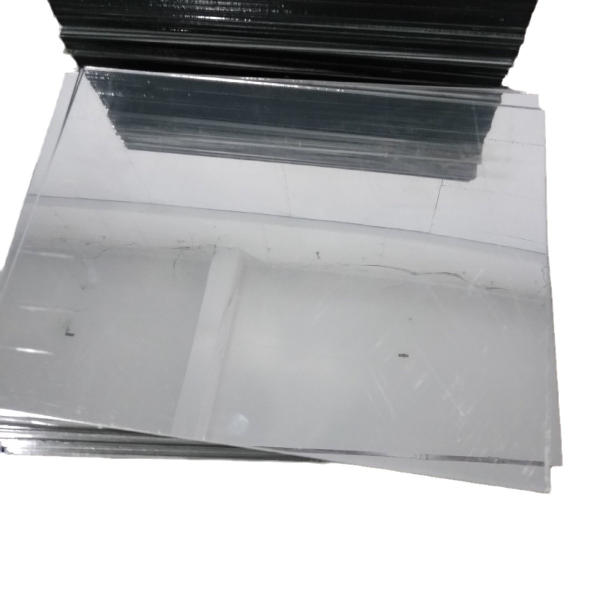 亚克力镜面板 银色镜面 反光镜片 塑料镜子  1,2,3,4,5mm