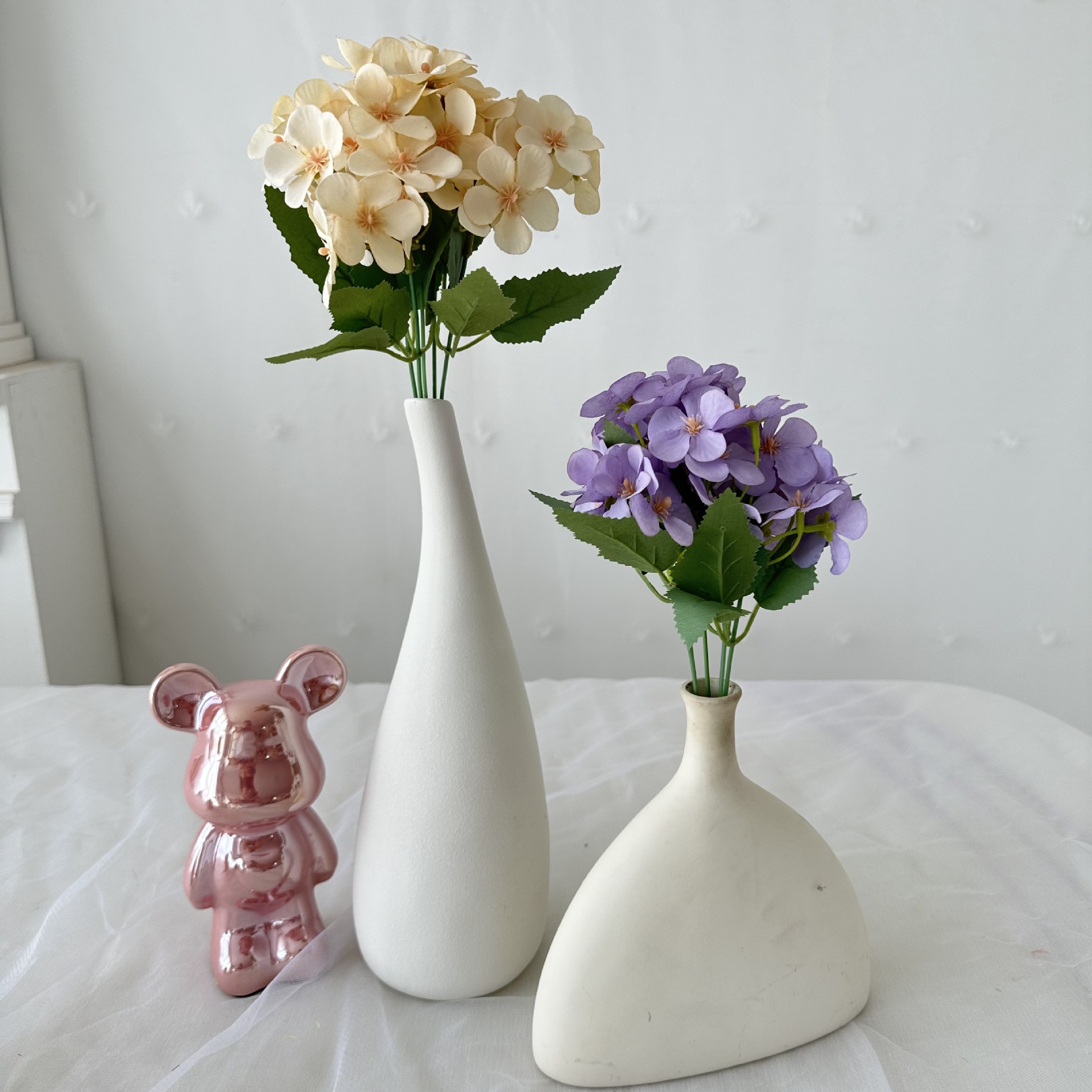 Nuevos productos transfronterizos de simulación de flores 5 hornos Begonia Hotel gran centro comercial paisajismo decoración de flores falsas props de estudio de fotografía